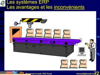 Mohamed Louadi, PhD Tunis mlouadi@louadi.com72
Wheat Wheat Wheat Wheat Wheat
Wheat Wheat Wheat
Les systèmes ERP
Les avantages et les inconvénients
 