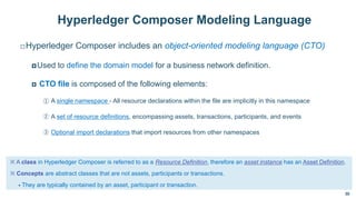 03 - An introduction to hyperledger composer | PDF