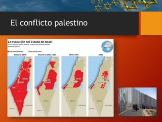 El conflicto palestino
 