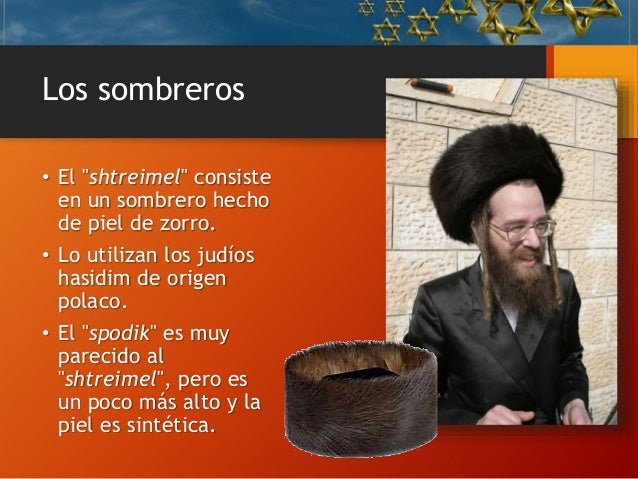 Como Se Llama El Sombrero Judio
