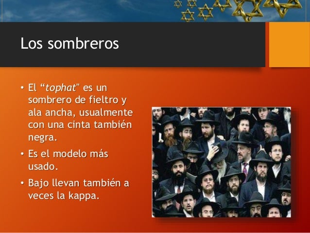 Como Se Llama El Sombrero Judio