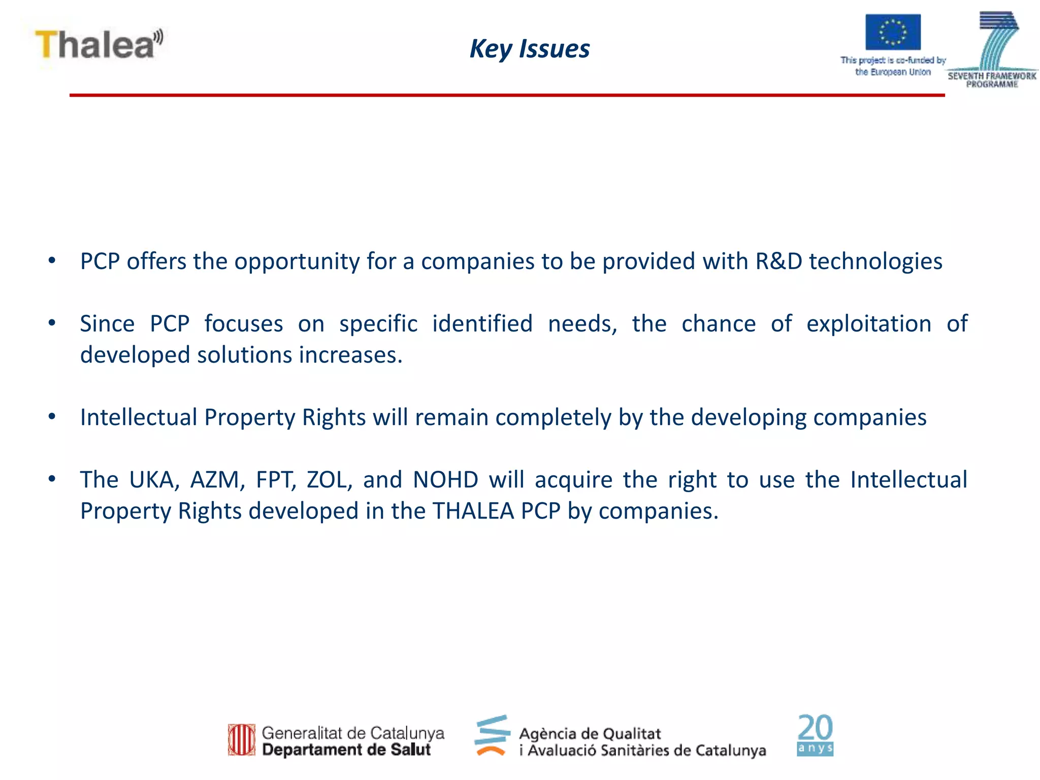 Innovation Procurement in the General / e-Government sector – PCP case ...