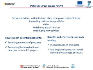 Innovation Procurement in the General / e-Government sector – PCP case examples and lessons learned