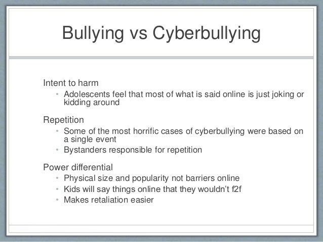 is cyberbullying worse than traditional bullying Cyberbullying in the workplace 'worse than conventional bullying' date: november 2, 2012 source: economic and social research council (esrc) summary. is cyberbullying worse than traditional bullying Cyberbullying in the workplace 'worse than conventional bullying' date: november 2, 2012 source: economic and social research council (esrc) summary.