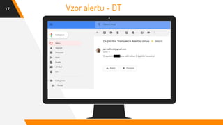 17 Vzor alertu - DT
 