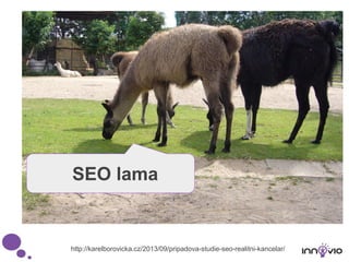 SEO lama
http://karelborovicka.cz/2013/09/pripadova-studie-seo-realitni-kancelar/
 