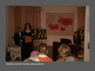 Latviešu un lietuviešu mākslinieku kopējās izstādes noslēguma pasākums