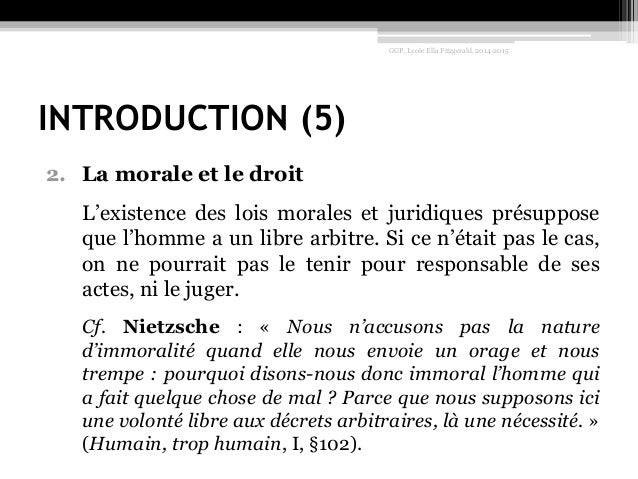 Dissertation philosophie conscience morale