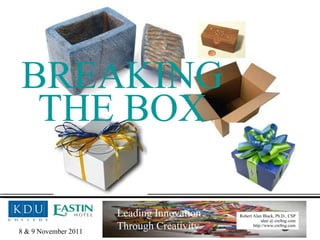 BREAKING THE BOX 