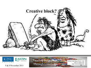 Creative block? 