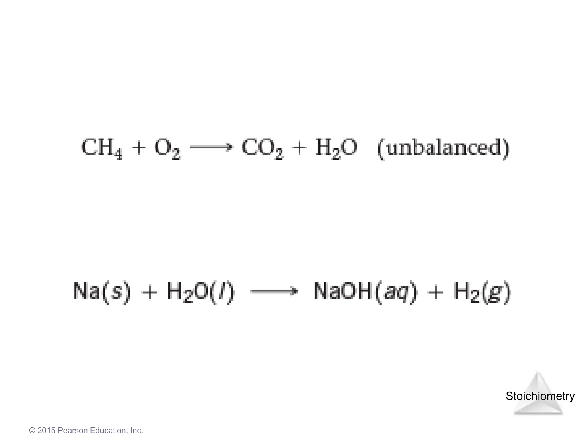Stoichiometry
© 2015 Pearson Education, Inc.
 