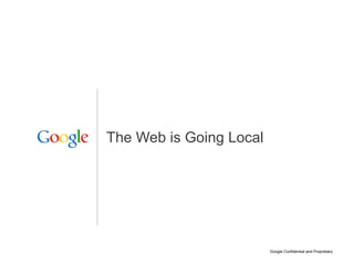 The Web is Going Local 