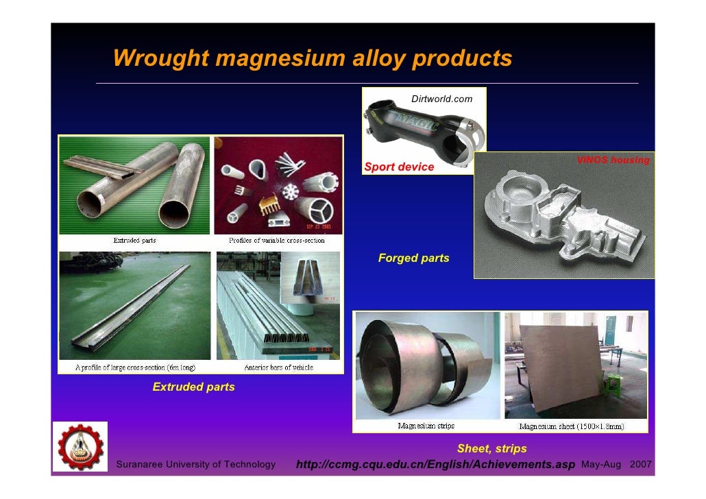03 magnesium and magnesium alloys