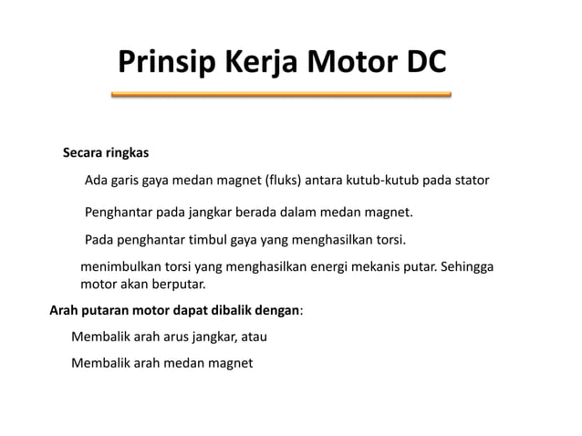 03 Motor DC 01 Prinsip kerja dan konstruksi motor listrik DC.pptx