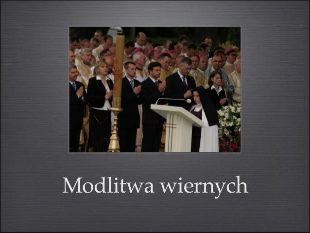 Modlitwa Wiernych O Pokój Na świecie