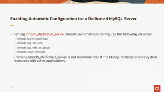 MySQL Performance - Best practices | PDF