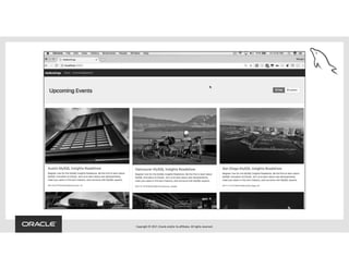 Copyright © 2017, Oracle and/or its affiliates. All rights reserved.
 