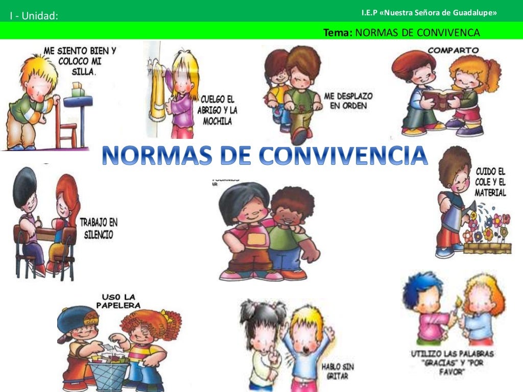 NORMAS PARA CONVIVIR EN LA COMUNIDAD_2 NORMAS PARA CONVIVIR EN LA COMUNIDAD_2