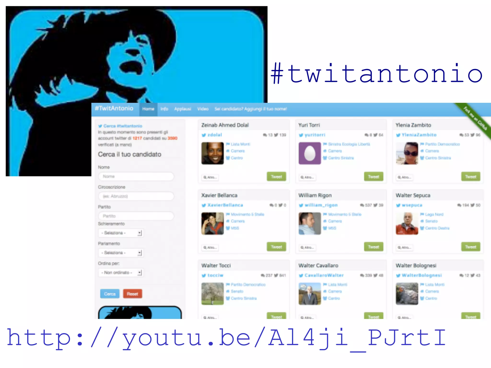 #twitantonio 
http://youtu.be/Al4ji_PJrtI 
 