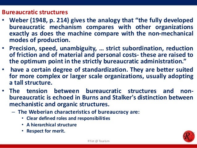 Research papers bureacratic stucture