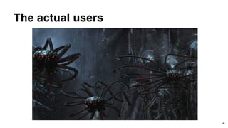 The actual users
4
 