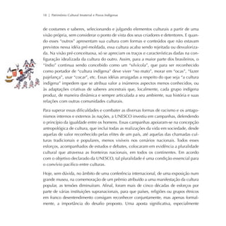 patrimônio cultural povos indígenas | PDF