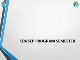KONSEP PROGRAM SEMESTER
4
 