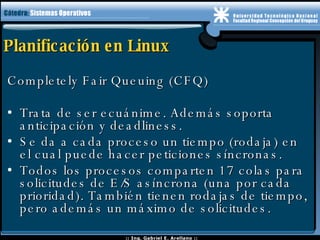 Planificación de Discos en Linux | ODP