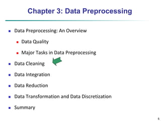Data Mining: Concepts and Techniques (3rd ed.) - Chapter 3 ...