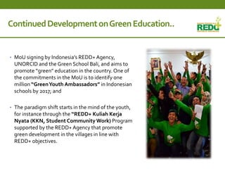 Where is REDD+ going in Indonesia?