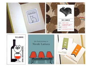 Sobre ex-libris: conceito geral e exemplos