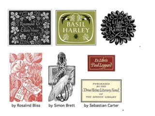 Sobre ex-libris: conceito geral e exemplos