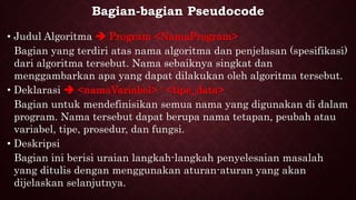 03 pseudocode | PPSX