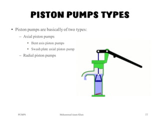 Hydraulic Pumps (Types of Pumps and There Properties) | PDF