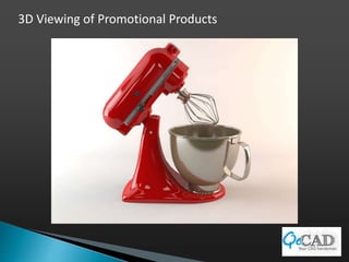 03 qe cad 3 d product modeling and rendering ppt | PPTX