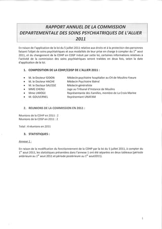 03 rapport activité cdsp 2011
