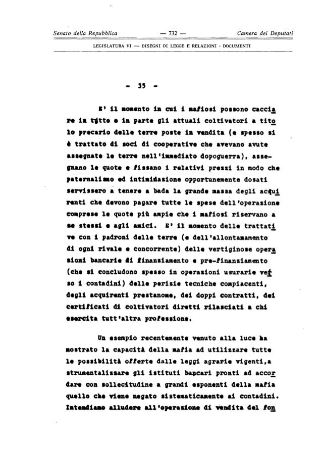 Relazione di Minoranza PIO LA TORRE (4 febbraio 1976) Allegato 2