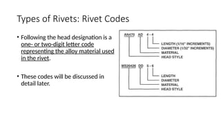 TYPE OF RIVETS USE IN AVIATION/AIRCRAFT.pptx