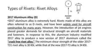 TYPE OF RIVETS USE IN AVIATION/AIRCRAFT.pptx