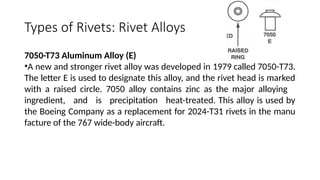 TYPE OF RIVETS USE IN AVIATION/AIRCRAFT.pptx