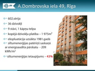 A.Dombrovska iela 49, ī
 