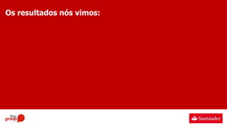 Os resultados nós vimos:
 