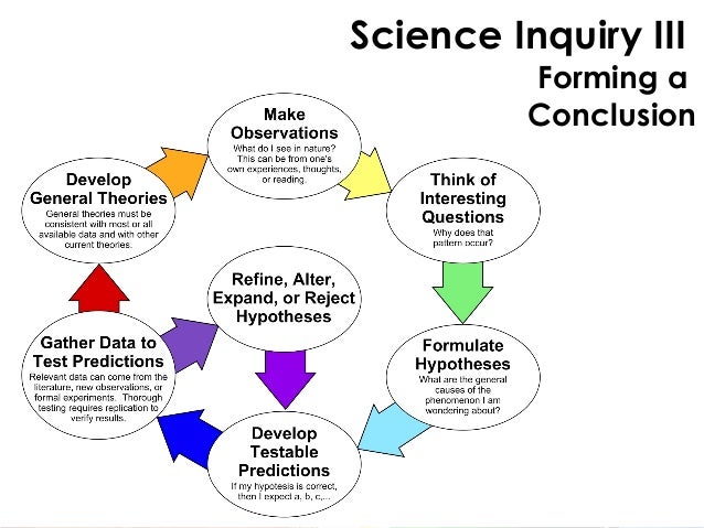 science inquiry conclusion