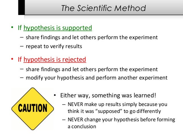 science inquiry conclusion