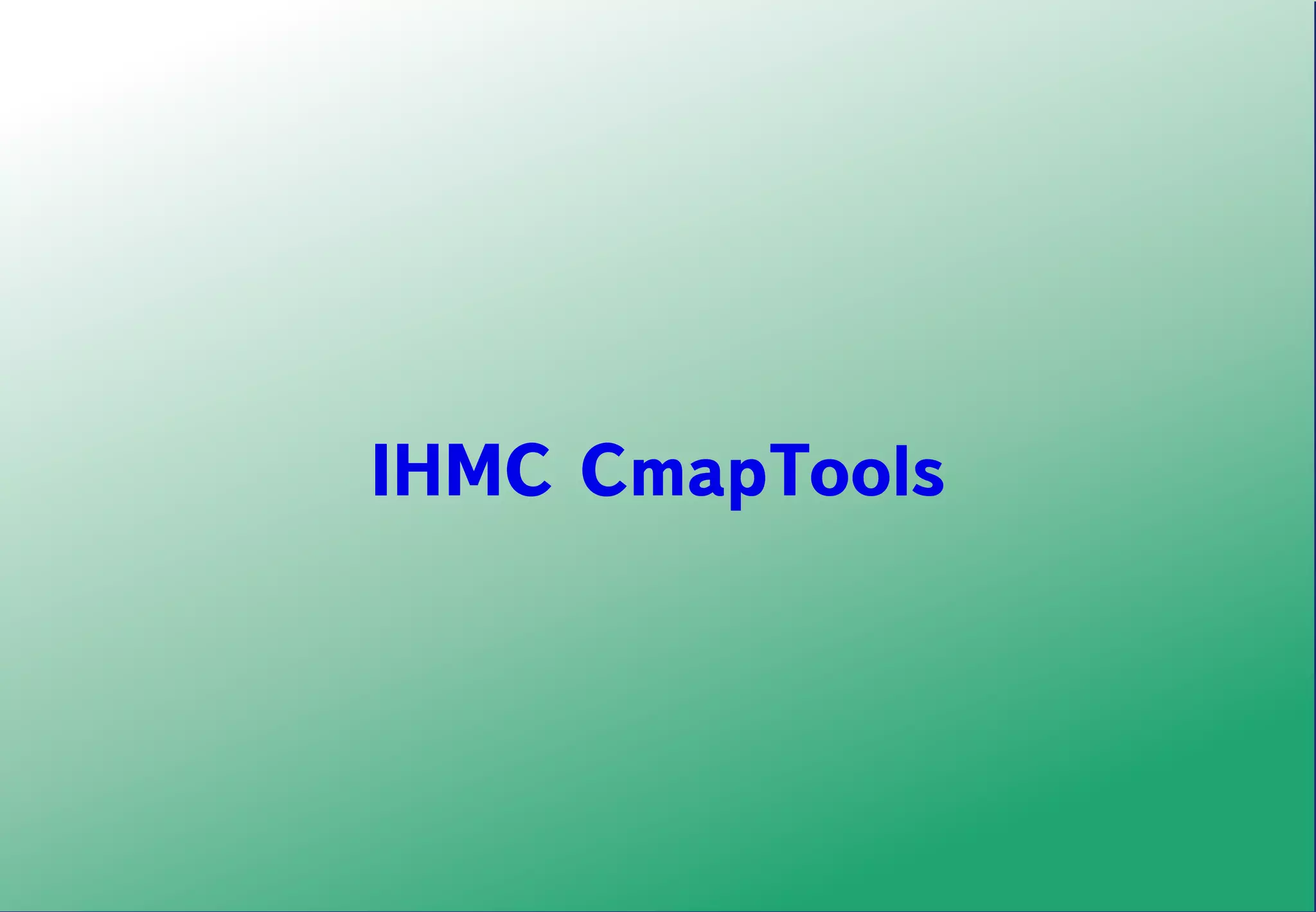 IHMC CmapTools
 