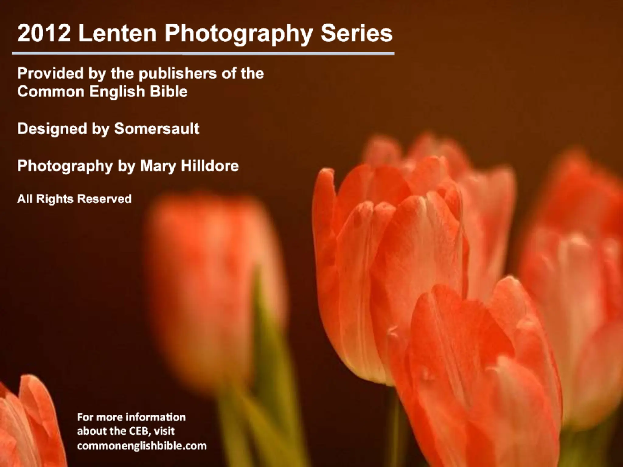 The Common English Bible - 2nd Sunday in Lent