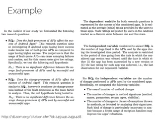 Example 
http://dl.acm.org/citation.cfm?id=2491411.2491428 
 