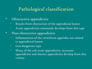 Sub Appendix 03SGSGS APPENDICITIS.ppt7777777777777777 | PPT