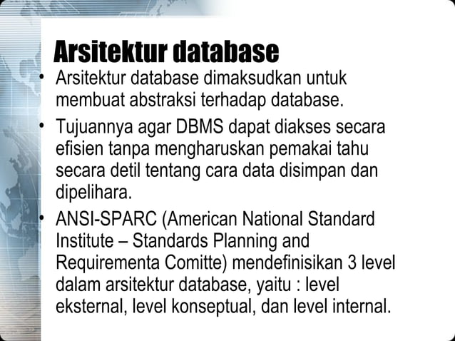 03 Sistem Manajemen Basis Data | PPT