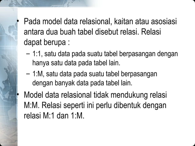 03 Sistem Manajemen Basis Data | PPT